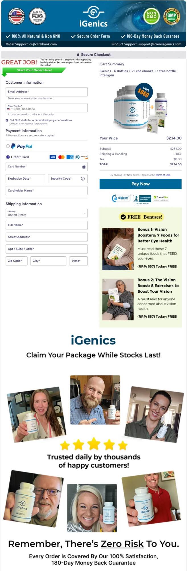 igenics-secure-official-website-payment-order-buy-package